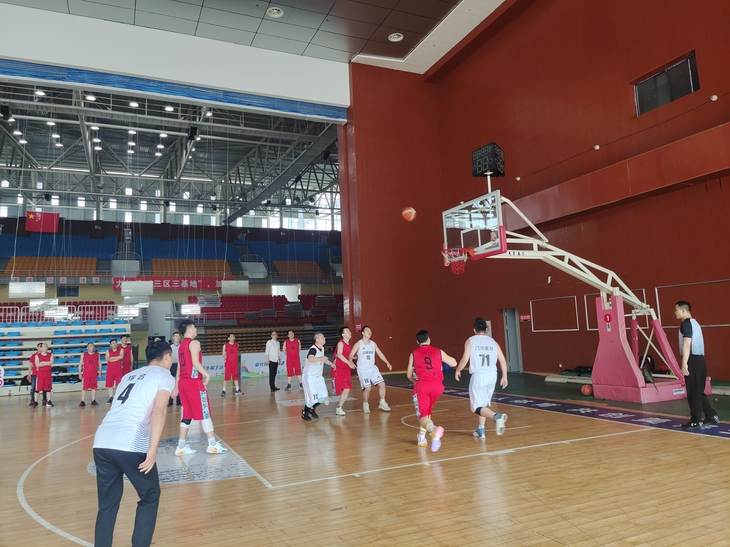 篮球联赛展新姿 两院共建促发展——武汉大学中南医院 天门市中医医院开展篮球友情赛
